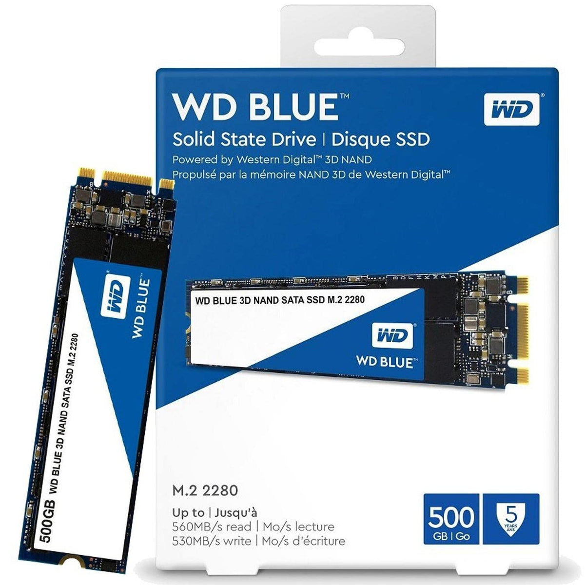 500GB Internal PC SSD SATA III M.2 2280 D9837