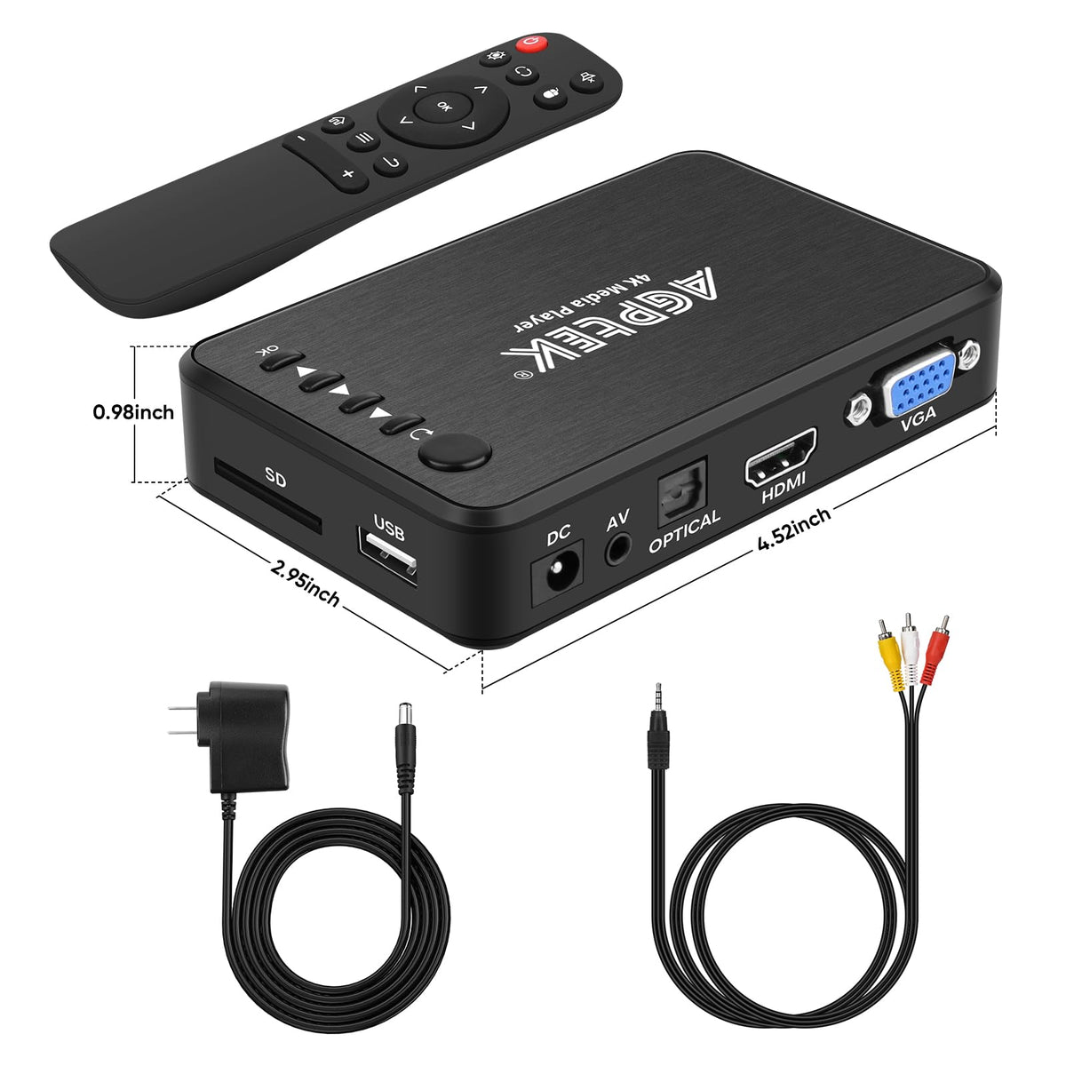 4K HDMI TV Media Player C985