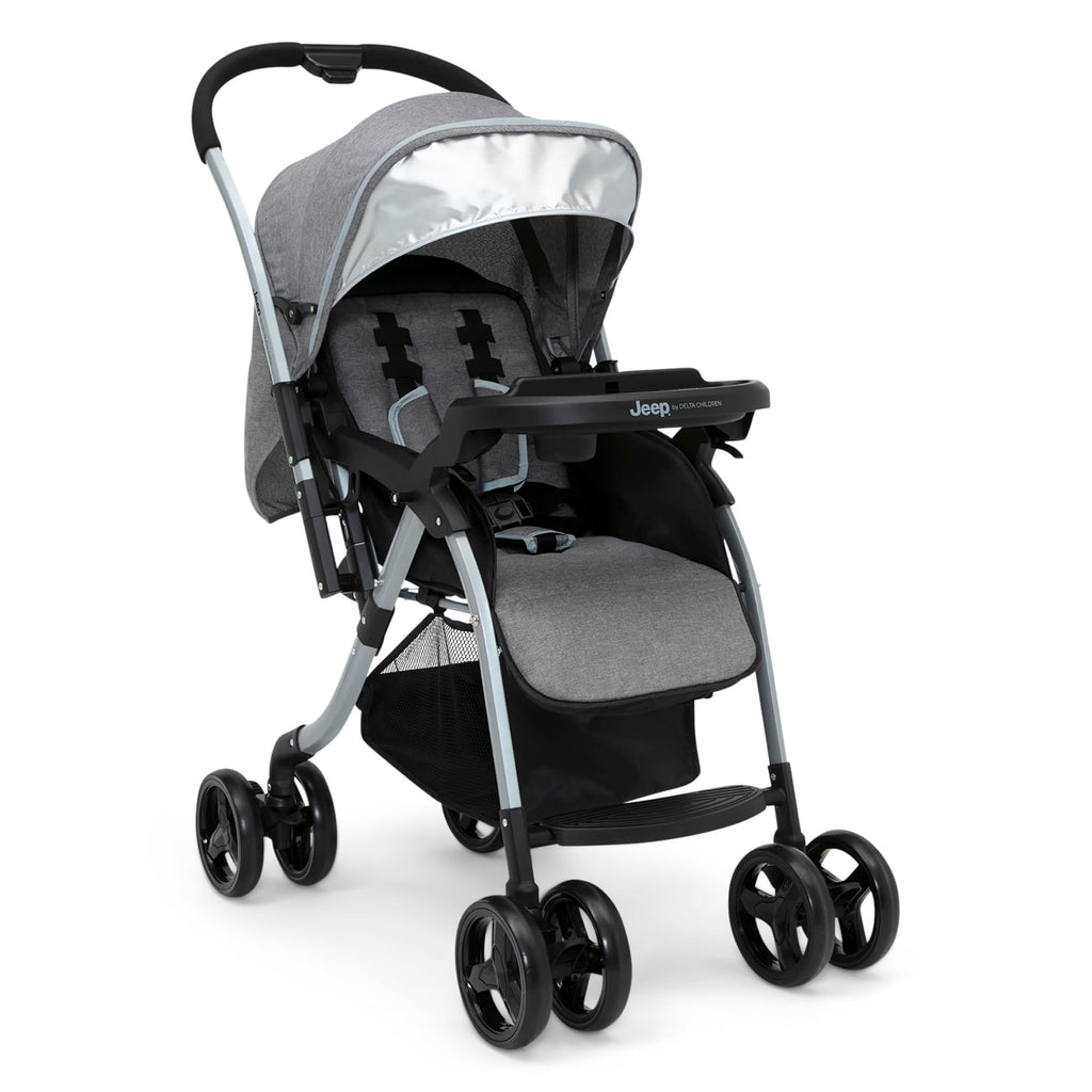 Grey Tweed Stroller A185017