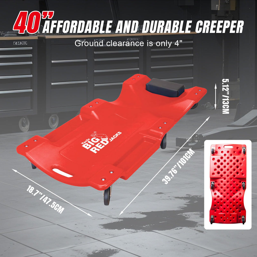 Plastic Rolling Garage Creeper F118724