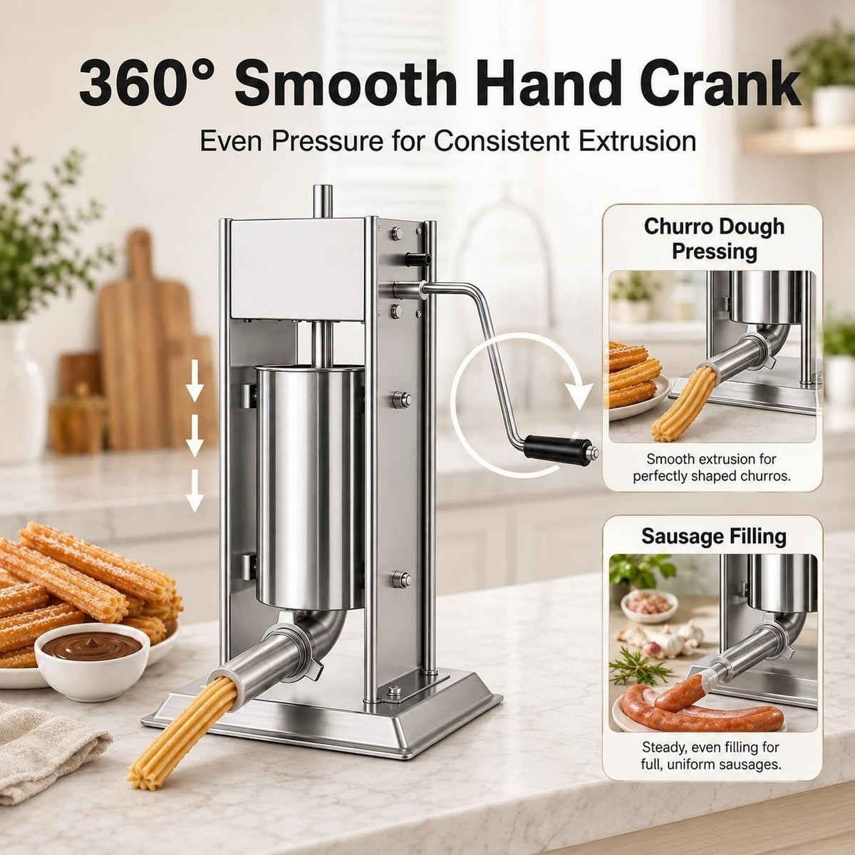 2-Speed Sausage Stuffer K3537