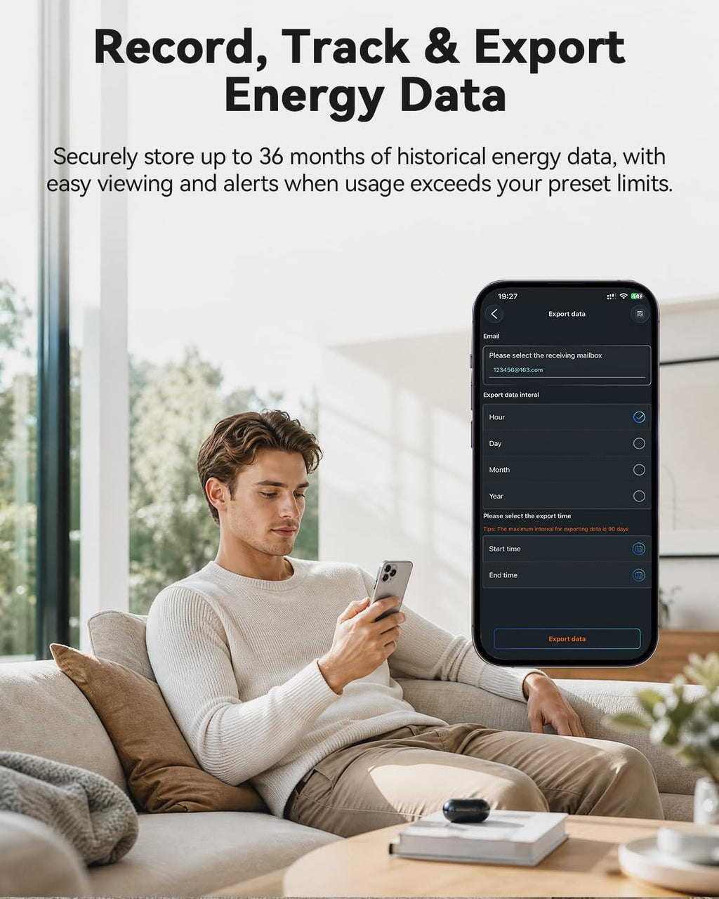 Smart Home Energy Monitor with 16 50A Circuit Level Sensors U992