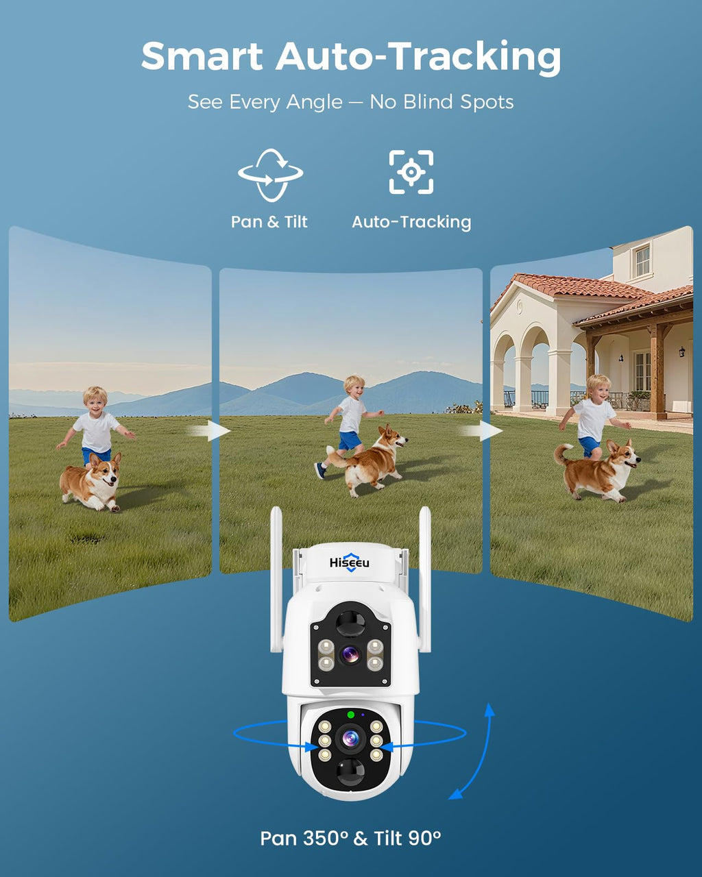 4MP Solar Wireless Outdoor Security Camera R955