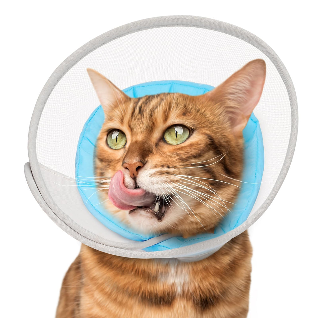 Soft Waterproof Mesh Cat Recovery Cone Collar Q87927