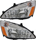 Honda Accord Headlights Lamps 2003 2004 2005 2006 2007 U68874