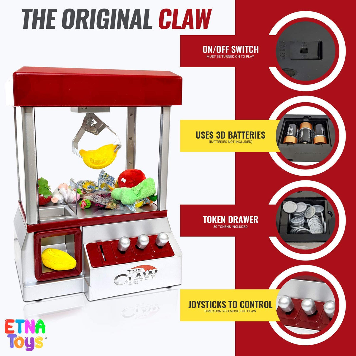 Electronic Arcade Claw Machine L47872