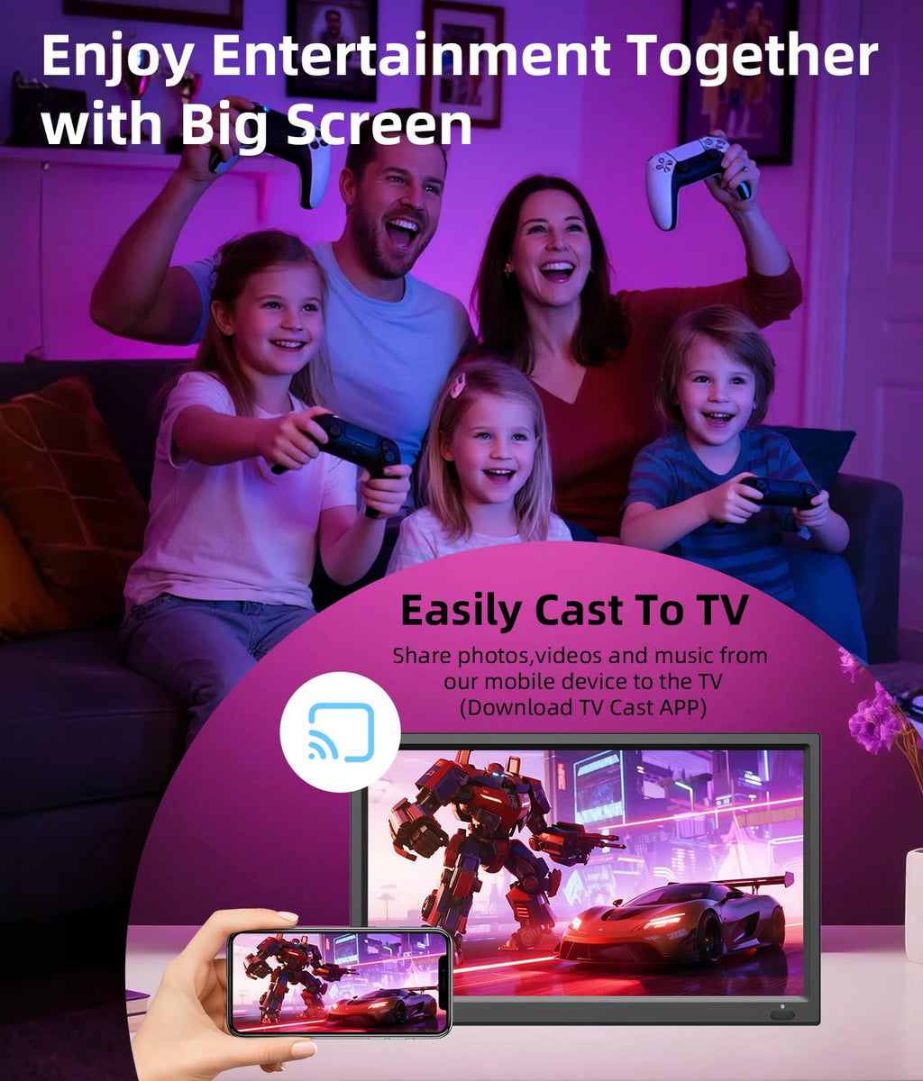 15.6 Inch HD 1080P LED Flat Screen Smart TV I748639