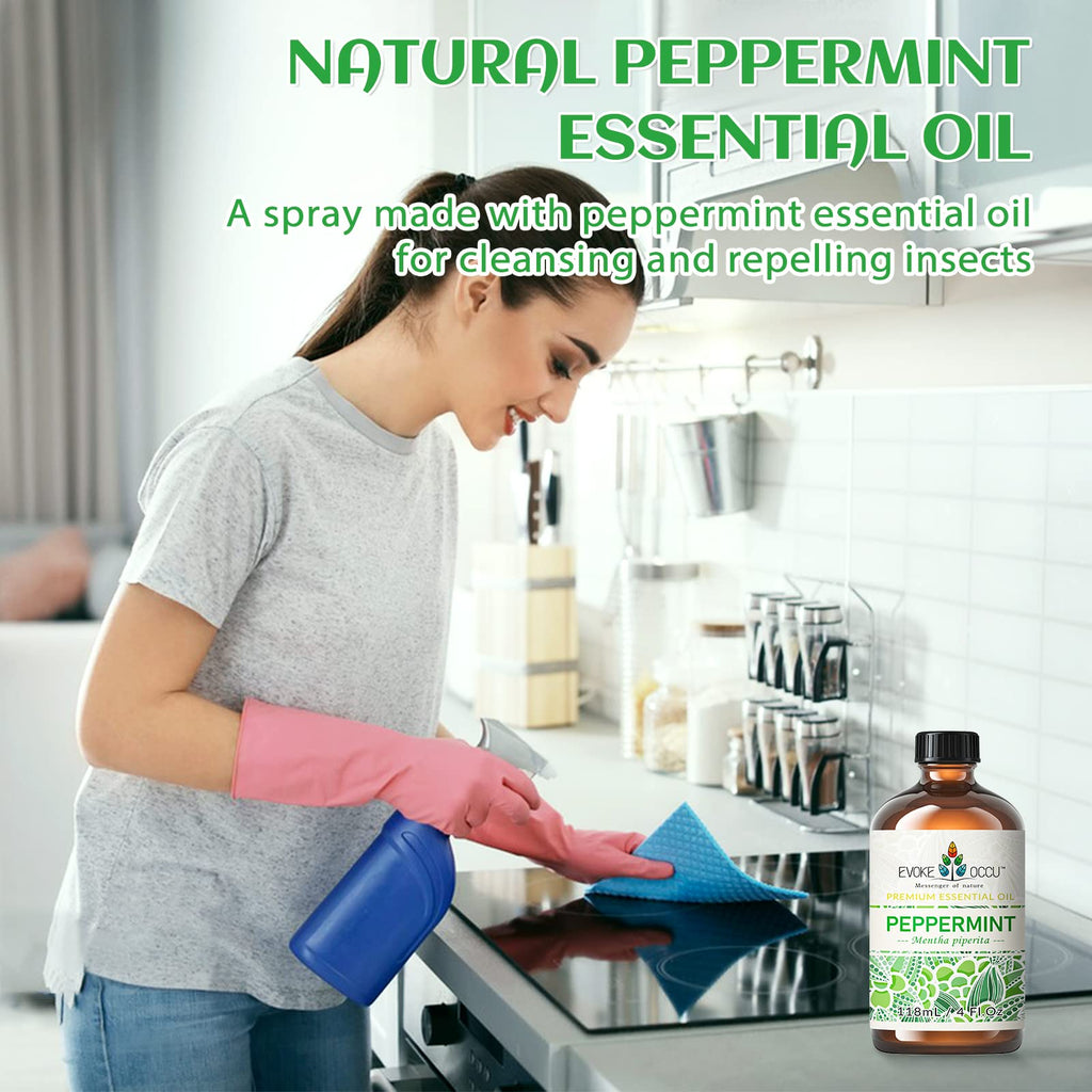 Rosemary Peppermint Lavender Geranium Essential Oil 4 Oz M1423