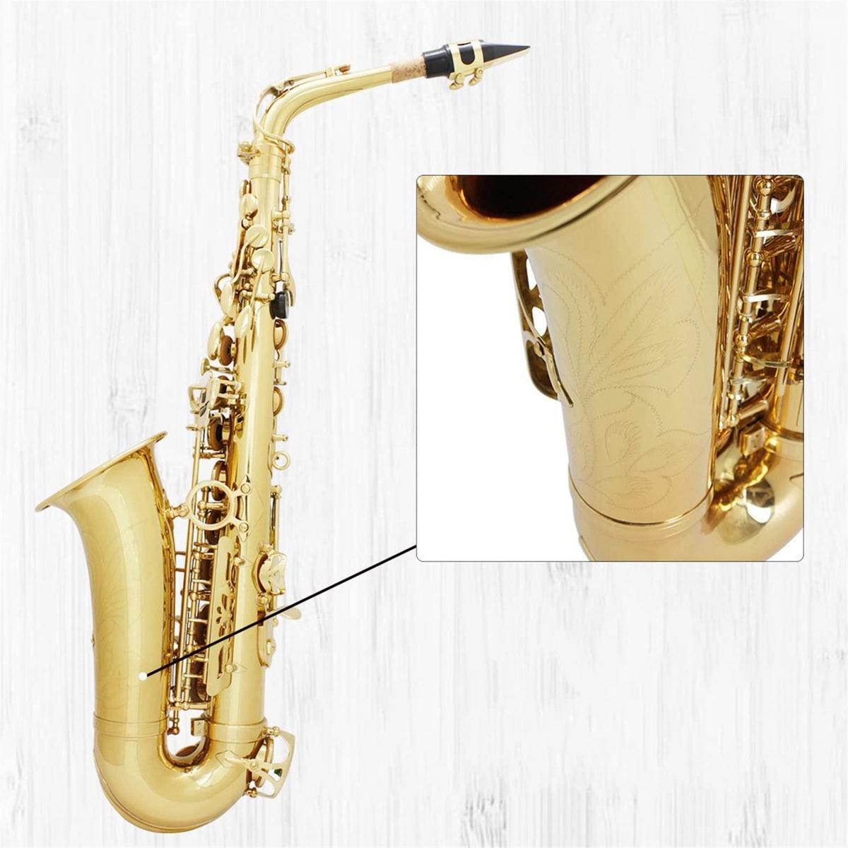 Alto Saxophone Brass Tube in E Flat O287
