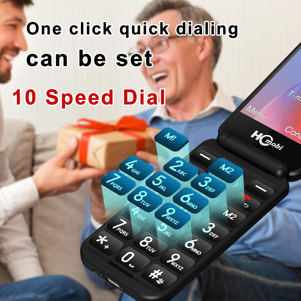 4G Unlocked Flip Phone Dual Screen V3454