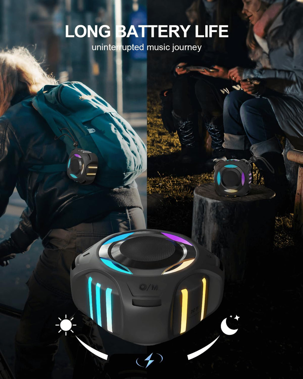 Portable IP67 Waterproof Shower Speaker G7496