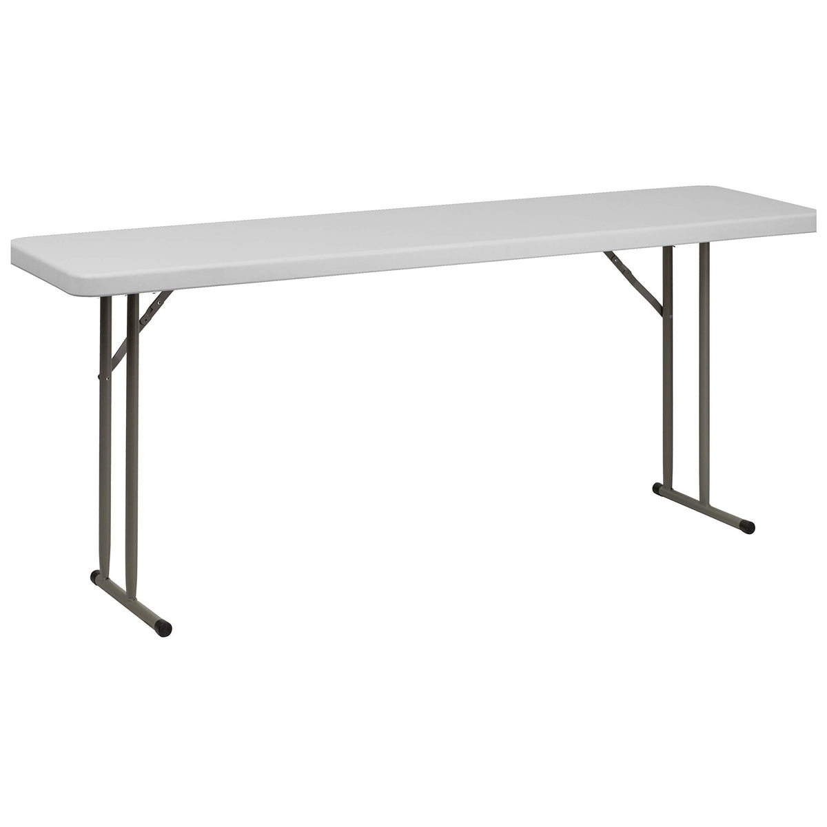 Granite White Plastic Folding Training Table Set K27859