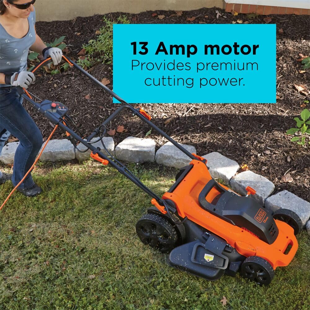 20-Inch Corded Electric Push Lawn Mower Q151