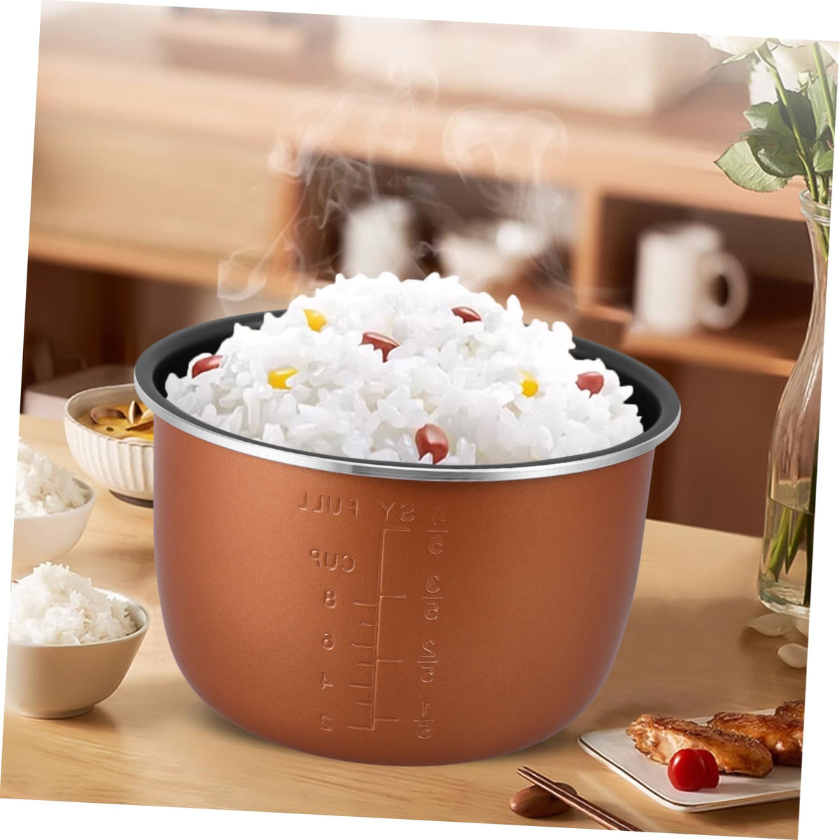 Aluminum Alloy Non-stick 4l Replacement Inner Pot Q3381