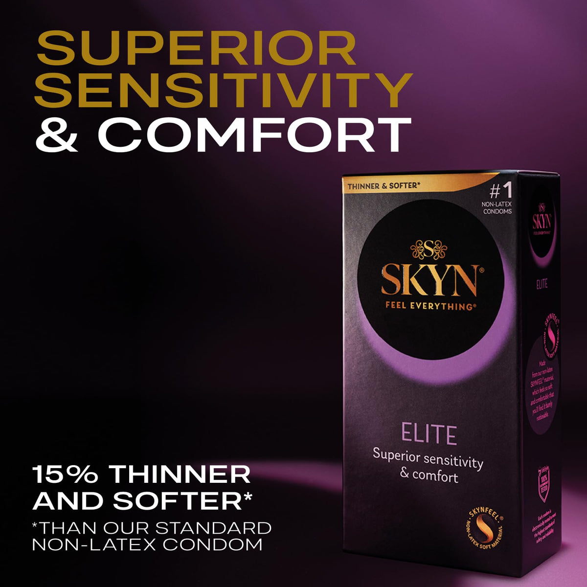 10 Count Ultra-Thin Lubricated Latex-Free Condoms X7696