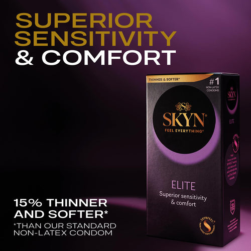 10 Count Ultra-Thin Lubricated Latex-Free Condoms X7696