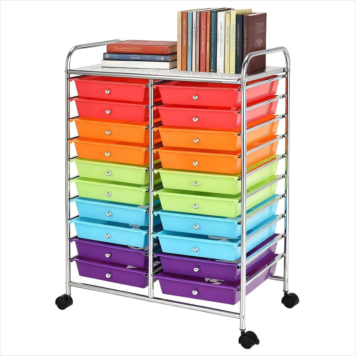12 Drawer Rolling Storage Cart M2663