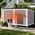 59" Insulated Extra Large Dog House N207212