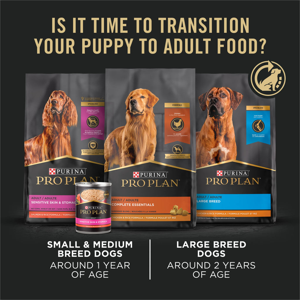 High Protein Shredded Chicken & Rice Puppy Food 34 lb Bag U5084
