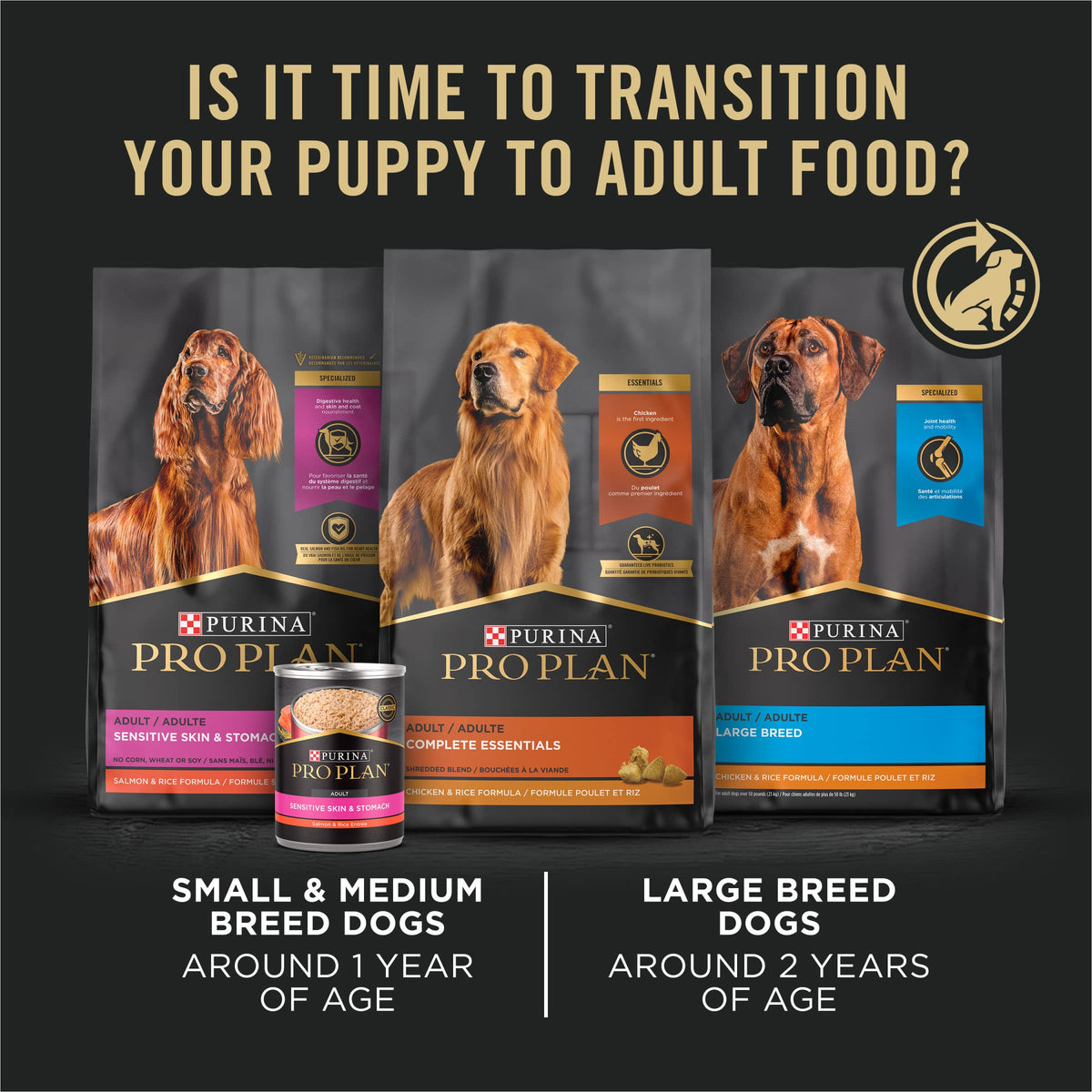 High Protein Shredded Chicken & Rice Puppy Food 34 lb Bag U5084
