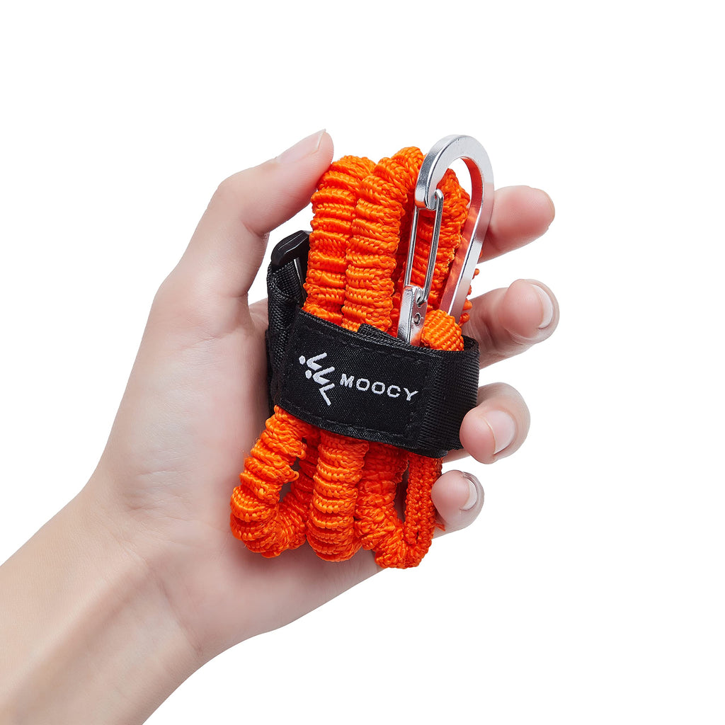 Coiled Kayak Paddle Leash with Carabiner S824
