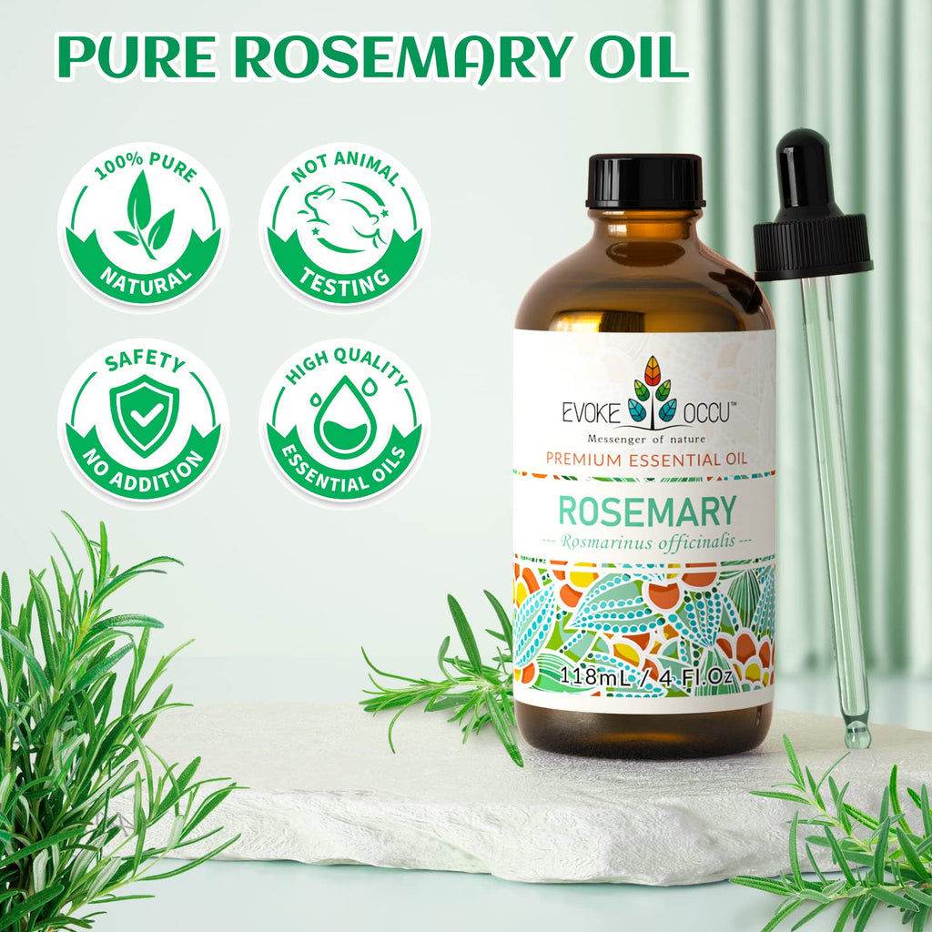 Rosemary Peppermint Lavender Geranium Essential Oil 4 Oz M1423