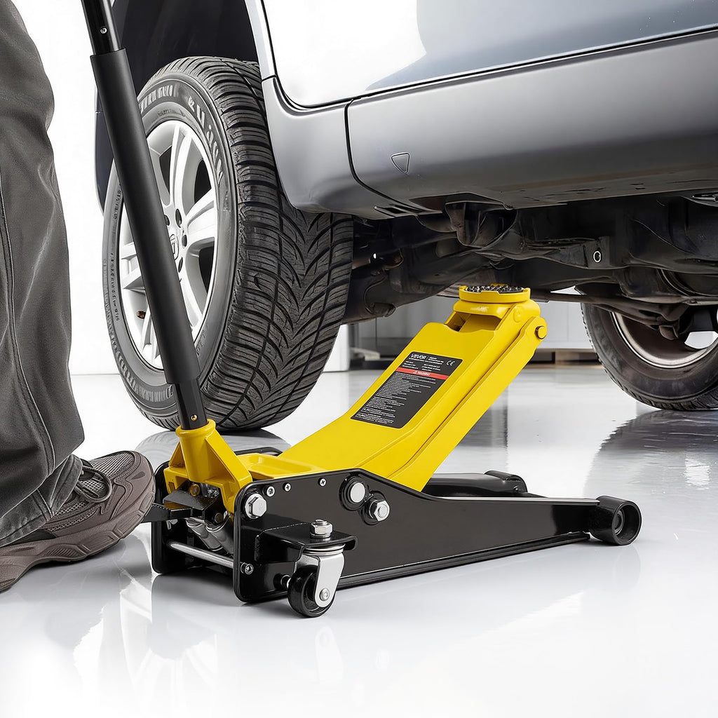 3 Ton Steel Hydraulic Floor Jack with SUV Adapter M3762