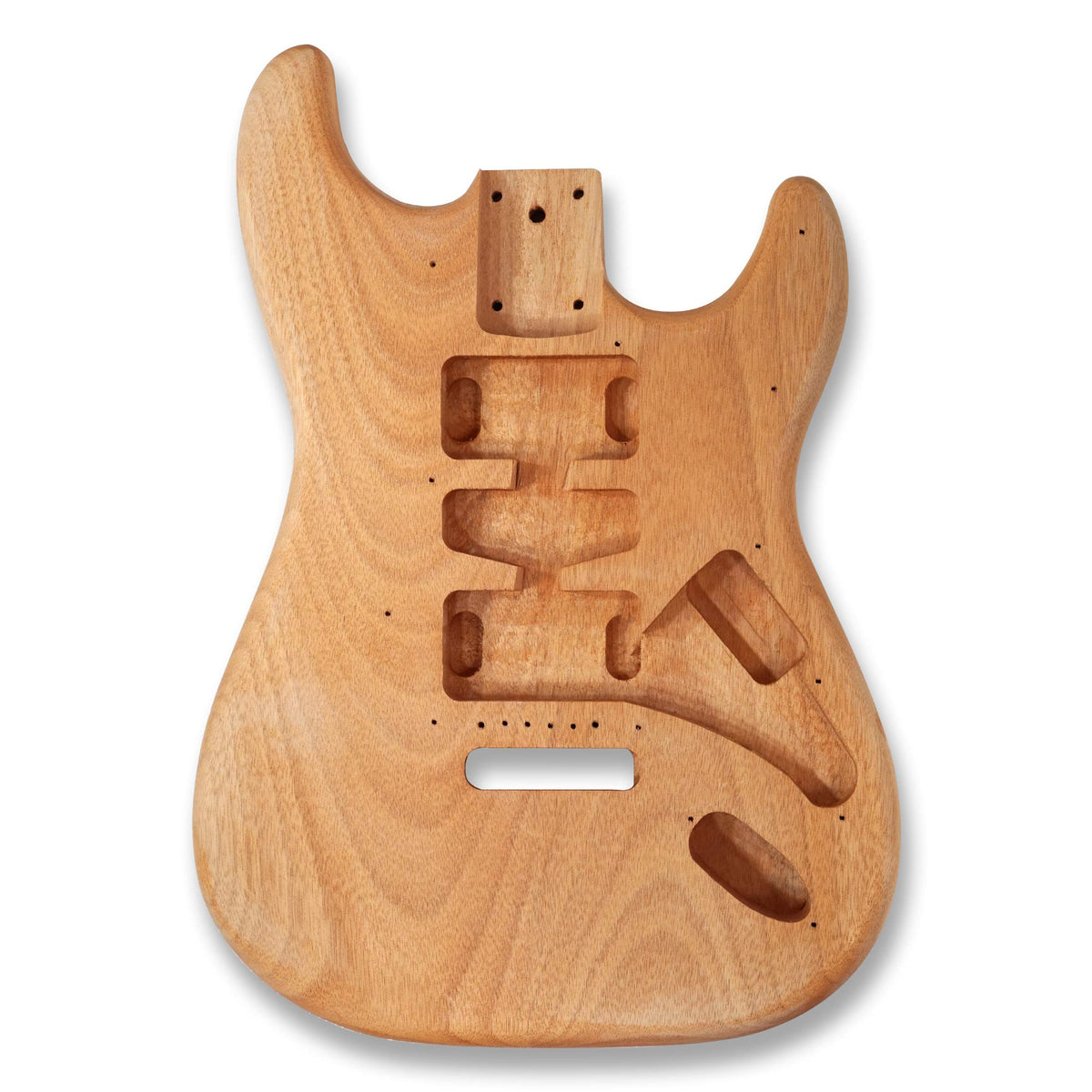 Electric Guitar Kit Okoume Body Maple Neck Ebony Fingerboard P36009