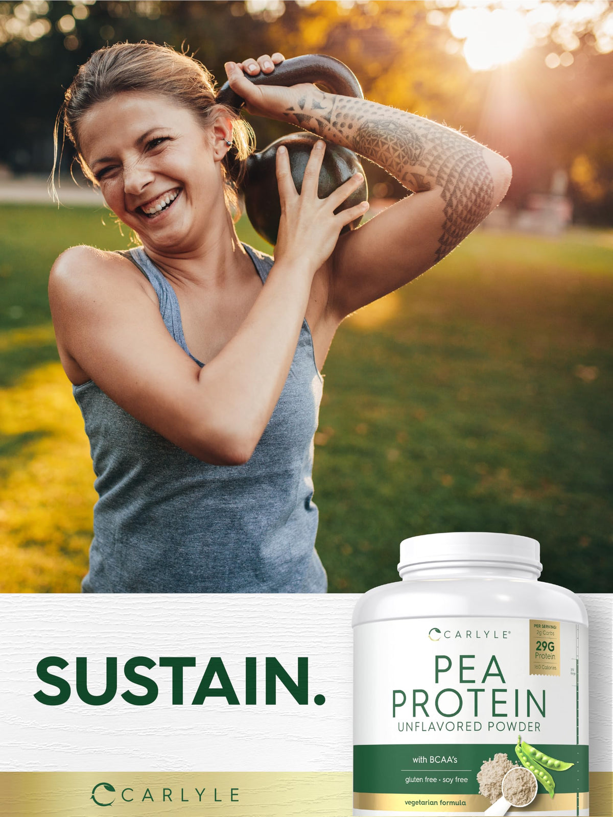 Pea Protein Isolate Powder 7lb Unflavored C356