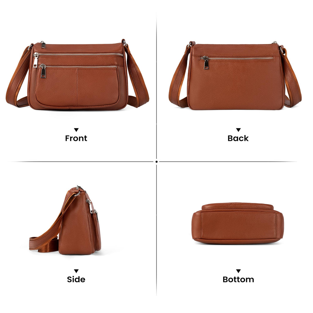 Genuine Leather Crossbody Bags X9786