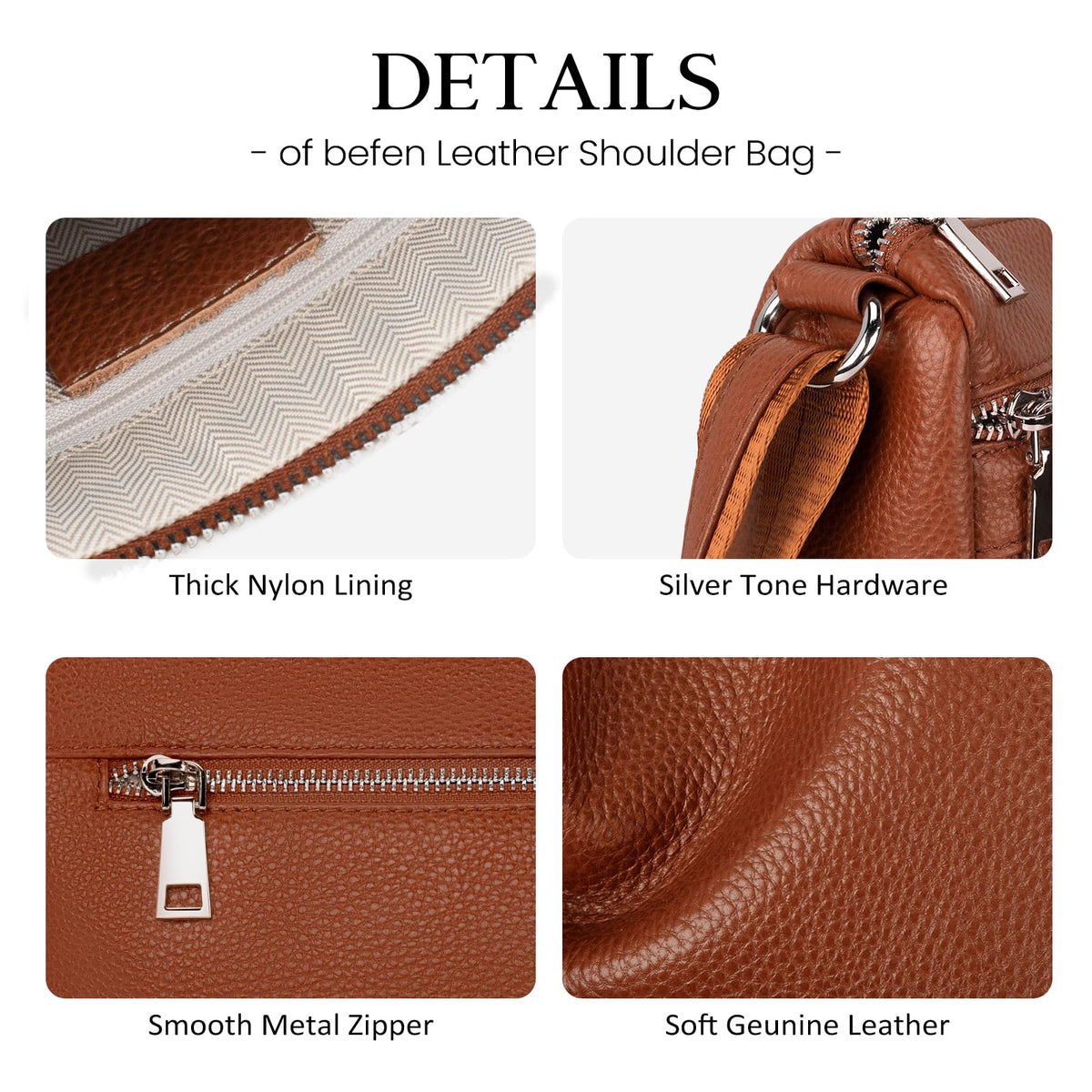 Genuine Leather Crossbody Bags X9786