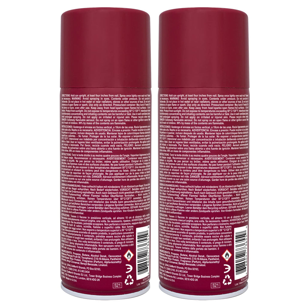 Nail Enamel Dryer Finishing Spray 2-Pack 7.5 fl oz W2906
