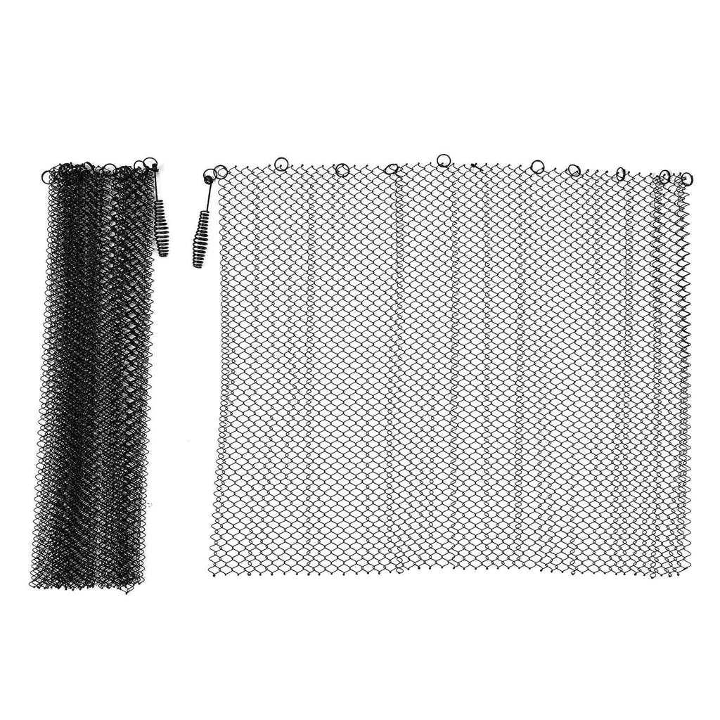2 Pack Fireplace Screen Mesh Curtain X1172