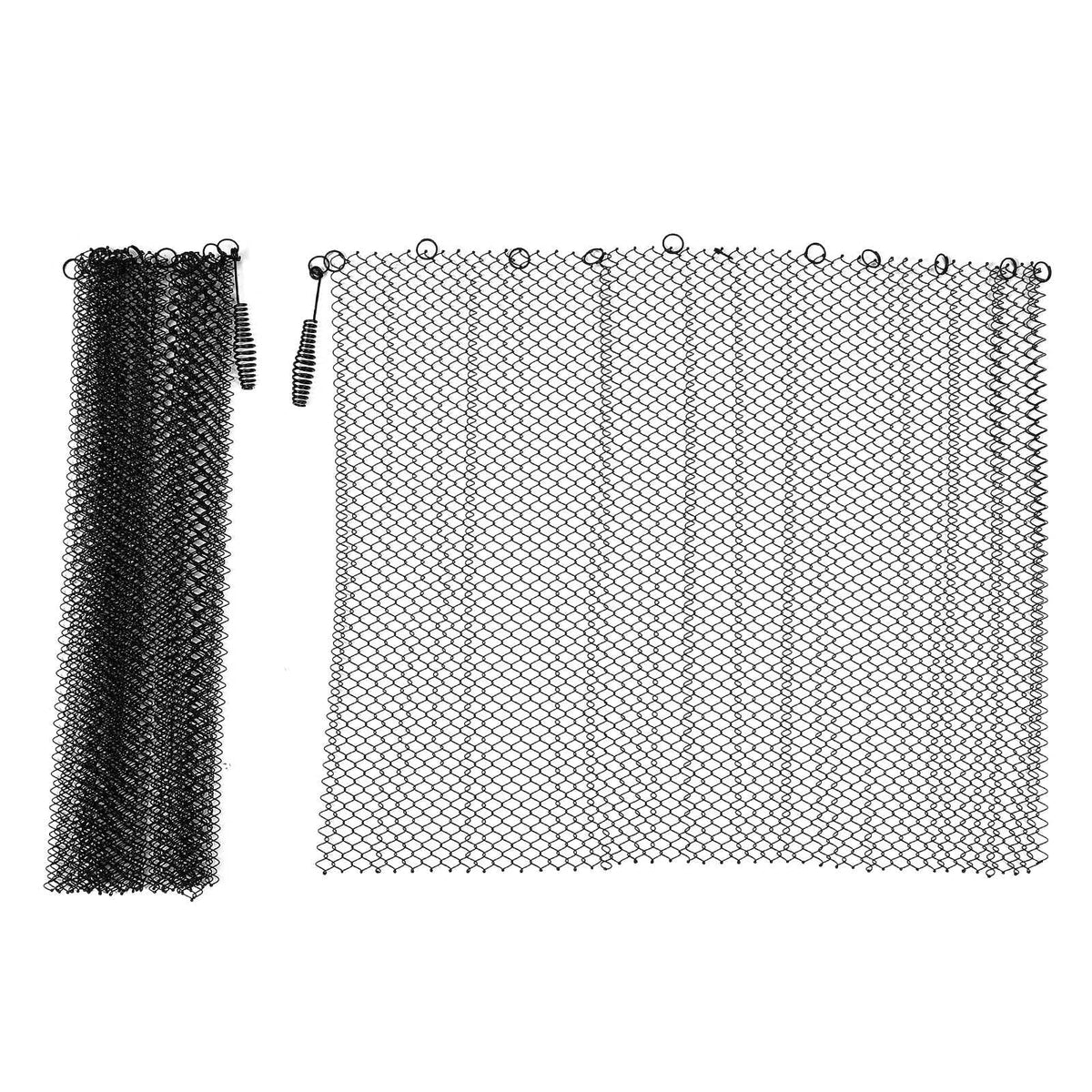 2 Pack Fireplace Screen Mesh Curtain X1172