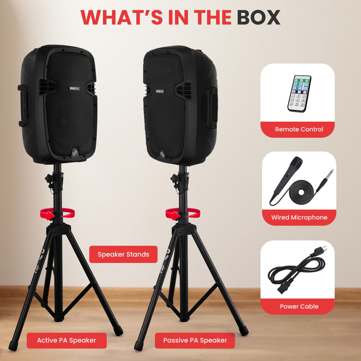 1000W Wireless Portable PA Speaker System A233487