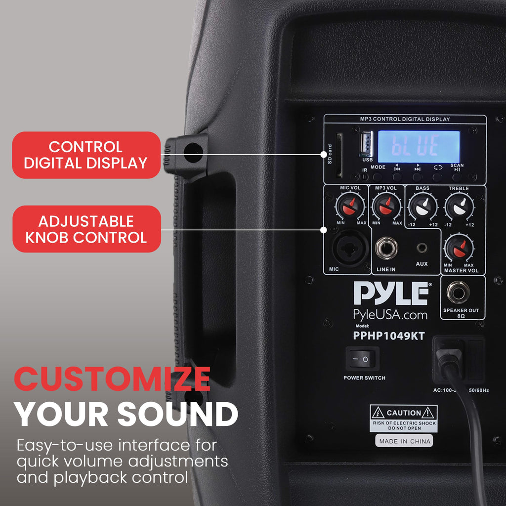 1000W Wireless Portable PA Speaker System A233487