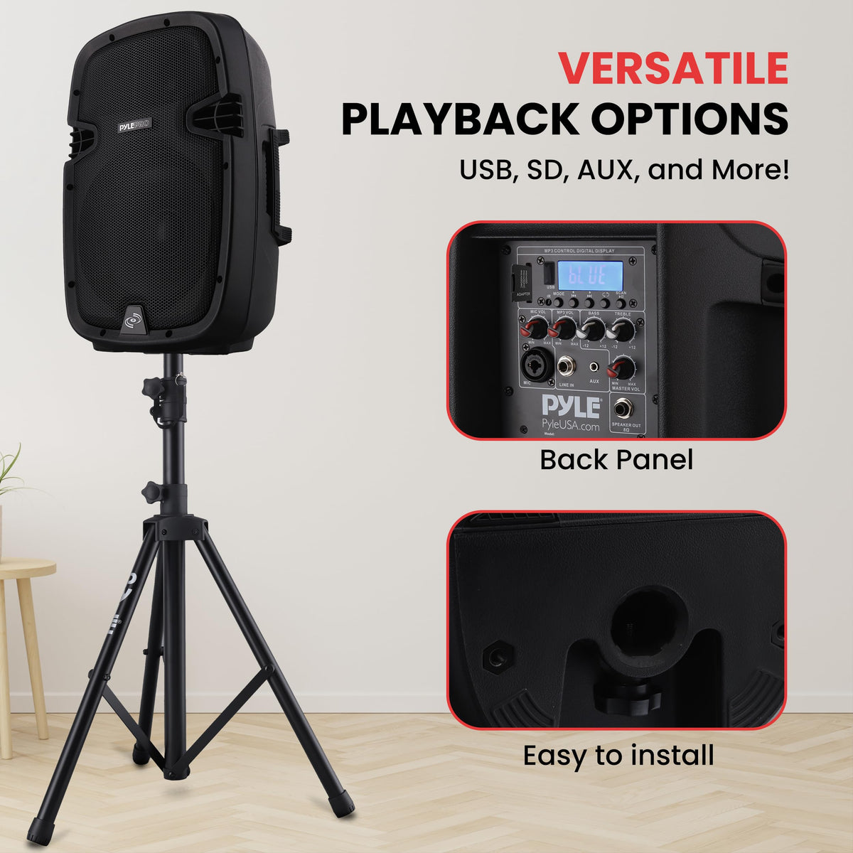 1000W Wireless Portable PA Speaker System A233487