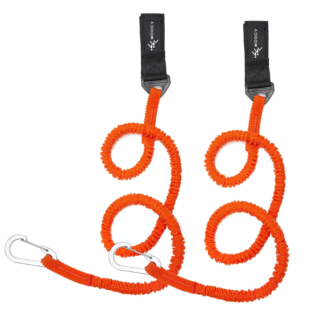 Coiled Kayak Paddle Leash with Carabiner S824