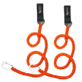 Coiled Kayak Paddle Leash with Carabiner S824