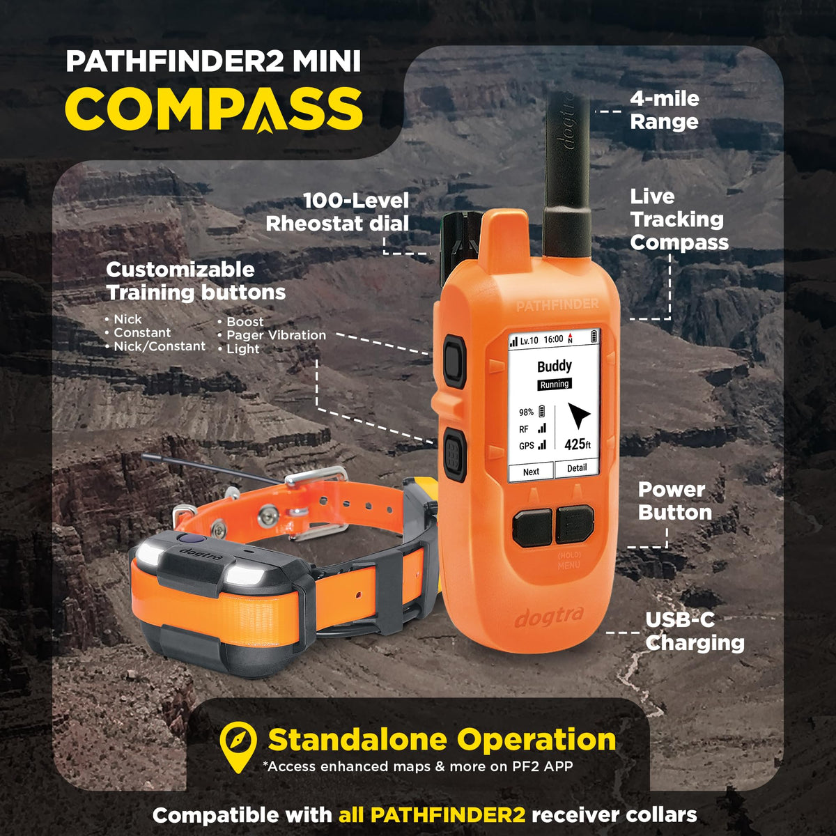 GPS Dog Tracking and Training System G309