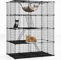 Large 4-Tier Metal Wire Cat Cage N882924
