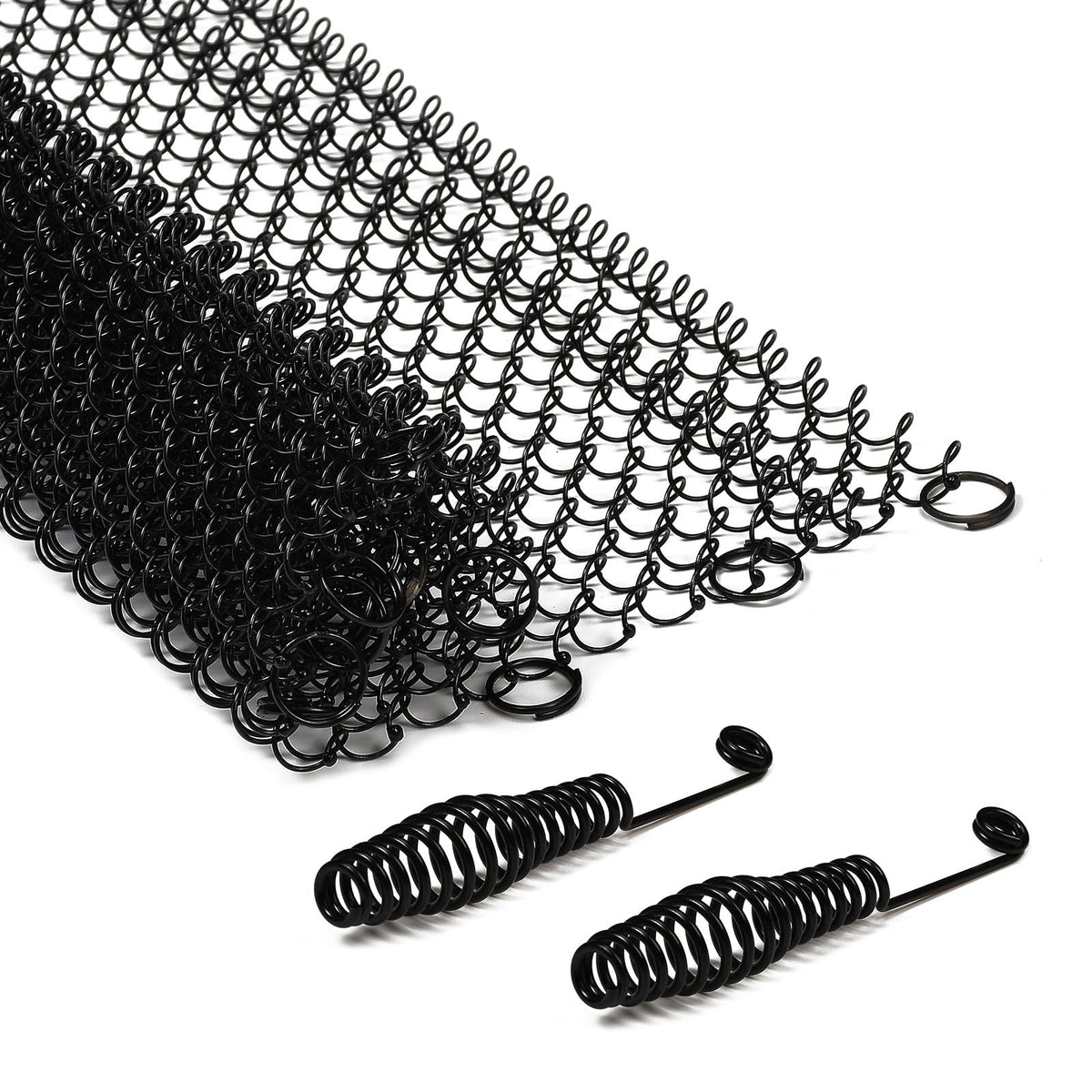 2 Pack Fireplace Screen Mesh Curtain X1172