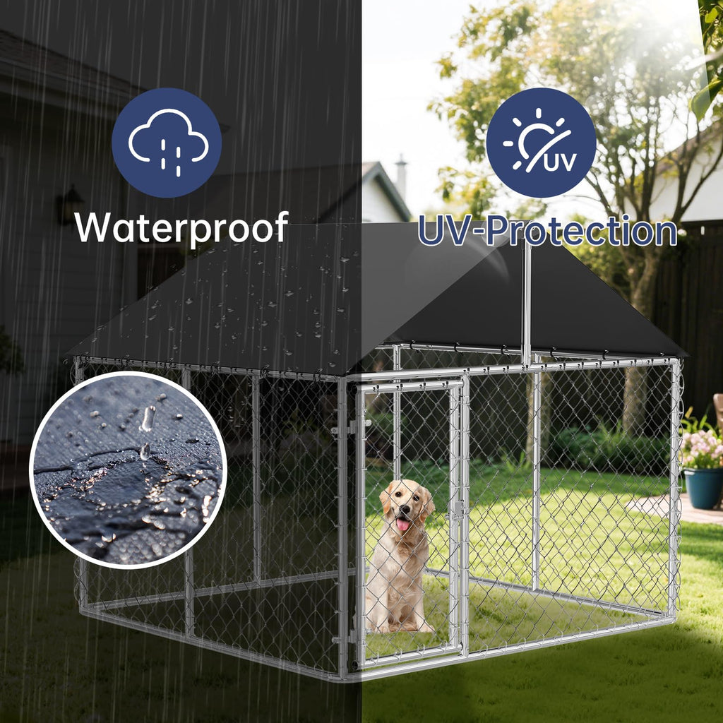 Heavy Duty Steel Mesh Dog Kennel N930688