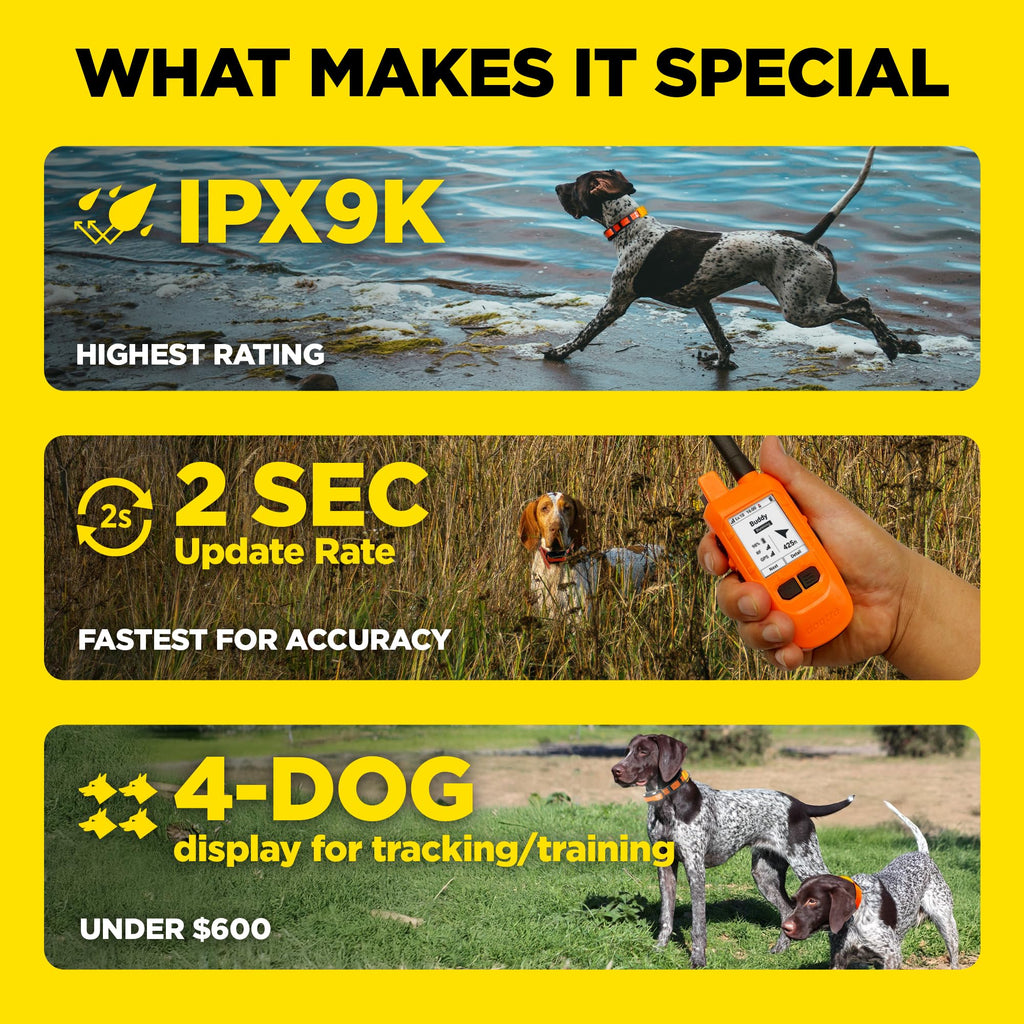 GPS Dog Tracking and Training System G309