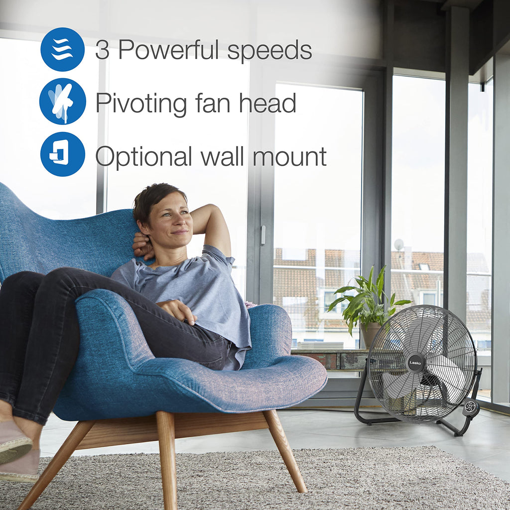High Velocity 20" Wall Mount and Floor Fan Y28278