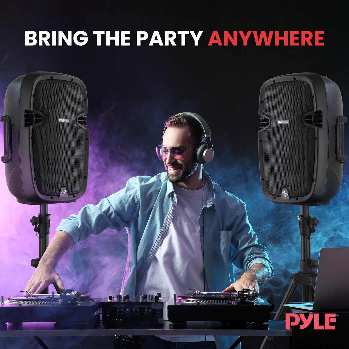 1000W Wireless Portable PA Speaker System A233487