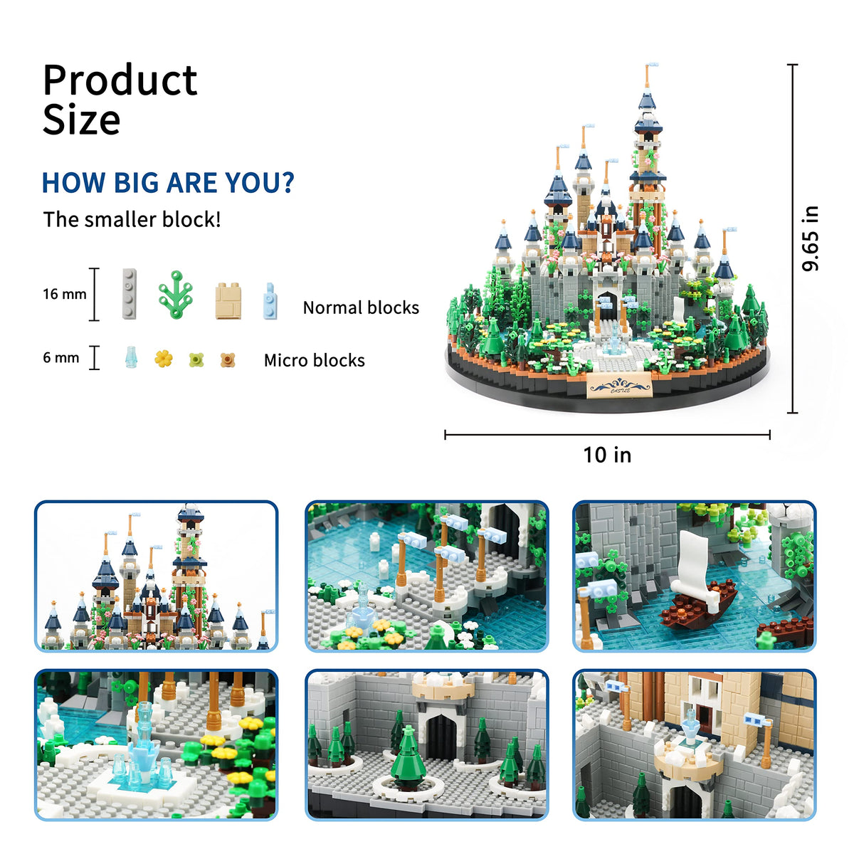 Micro Building Set 3600PCS L785525