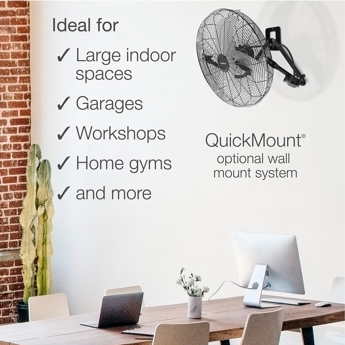 High Velocity 20" Wall Mount and Floor Fan Y28278