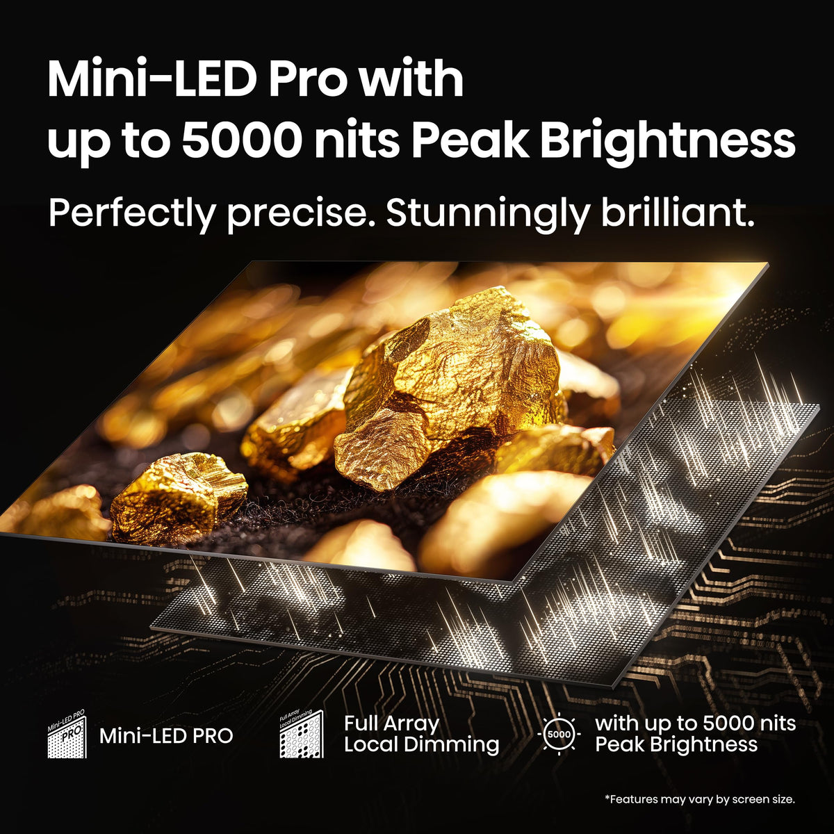 55" Mini-LED 4K UHD Smart Google TV P714