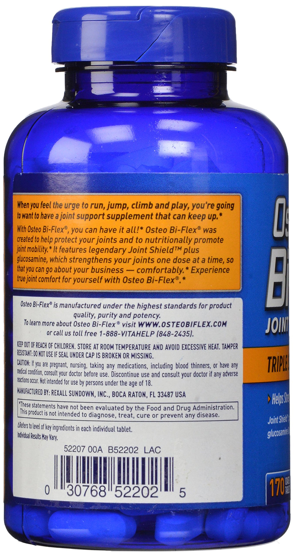 Triple Strength 170 Caplets Y91952